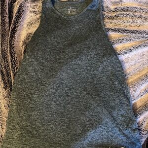 Nike Heathered Gray Tank Top